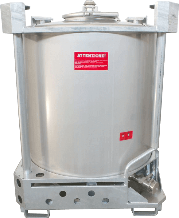 Transport IBC tanks