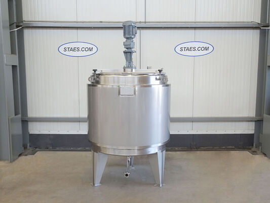 1 x New 1,000L Stainless Steel AISI 316L Vertical Mixing Tank.