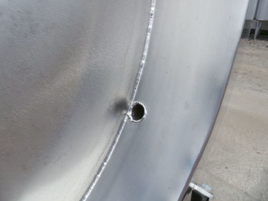 2 x 26,2m³: AISI304 BBT helder bier tanks; 2.5 bar PED CE TüV; 10% Rx