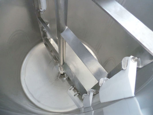 OR160840: 1 x 600L AISI316L stainless-steel mixing tank; gate agitator with scrapers; heat exchanger; insulation