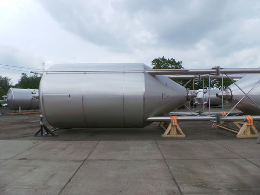 8 x 27,8m³; AISI304; CCT beer fermentatie tanks; PED CE TüV; 10% Rx & 2 x 26,2m³: AISI304 BBT helder bier tanks; PED CE TüV; 10% Rx
