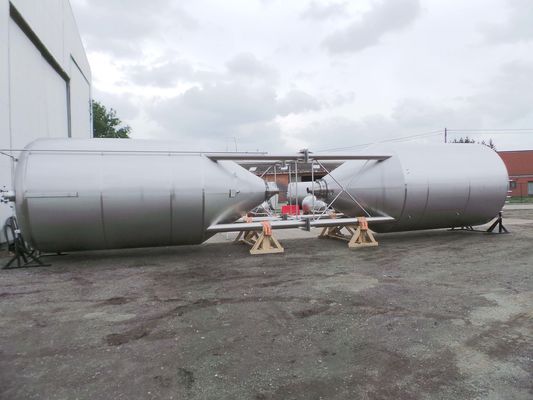 8 x 27,8m³; AISI304; CCT beer fermentatie tanks; PED CE TüV; 10% Rx & 2 x 26,2m³: AISI304 BBT helder bier tanks; PED CE TüV; 10% Rx