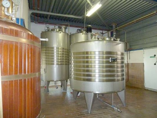 Algemeen overzicht fermentatie tanks