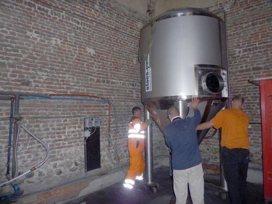 Algemeen overzicht fermentatie tanks
