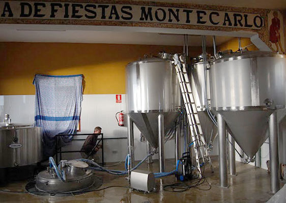 Aperçu général cuves de fermentation