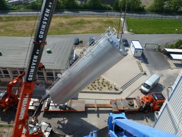 6 x 120 m³ AISI 304; roestvrijstalen opslagtanks; geisoleerd; vertikaal; DIN code