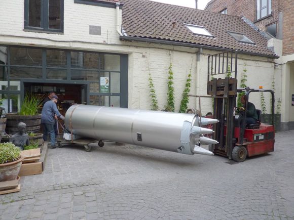 Algemeen overzicht vertikaal en horizontale roestvrijstalen tanks