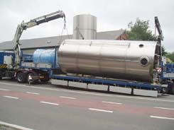 General overview of our new and used stainless-steel tanks