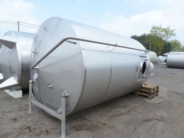 Algemeen overzicht vertikaal en horizontale roestvrijstalen tanks