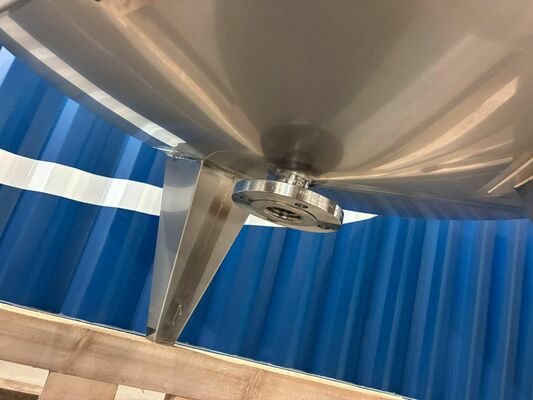 4 x Neuer vertikaler 1.000L Edelstahl-Mischbehälter aus AISI316L