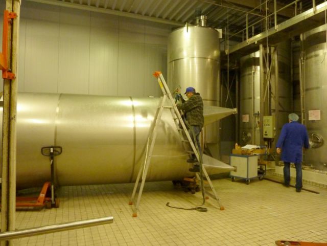 Project 3 x 14,5m³ AISI 304