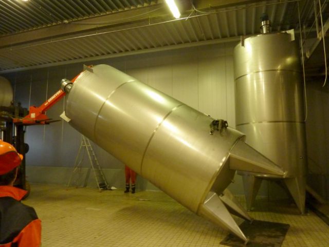 Project 3 x 14,5m³ AISI 304