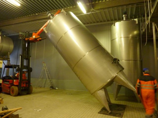 Project 3 x 14,5m³ AISI 304