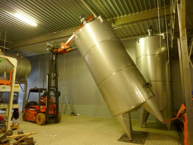 Project 3 x 14,5m³ AISI 304