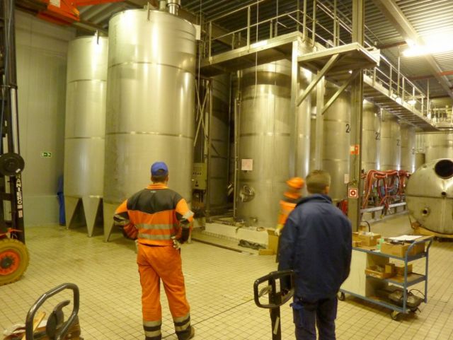 Project 3 x 14,5m³ AISI 304