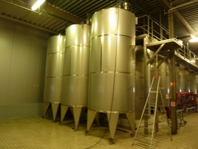 Project 3 x 14,5m³ AISI 304
