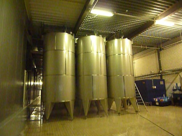 Project 3 x 14,5m³ AISI 304