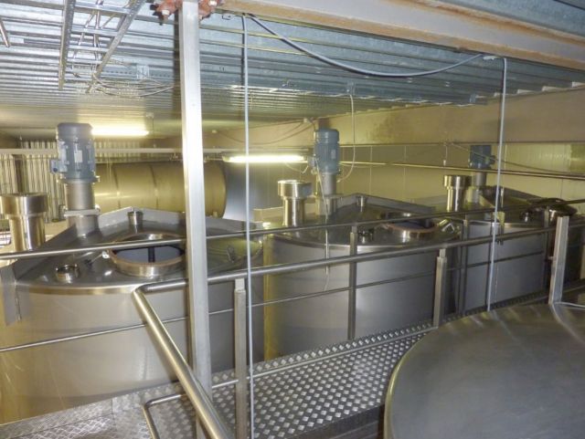 Project 3 x 14,5m³ AISI 304