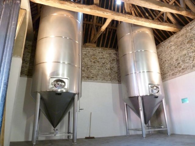 Project 2 x 22 m³ AISI 304 fermentatie