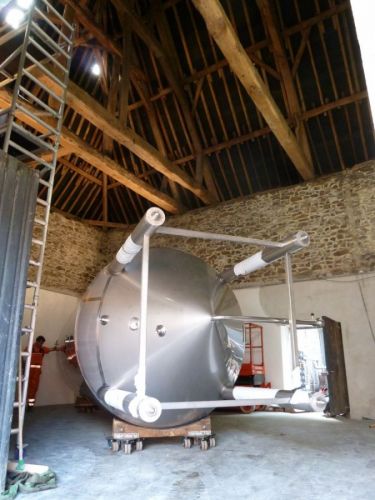 Project 2 x 22 m³ AISI 304 fermentatie