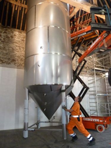 Project 2 x 22 m³ AISI 304 fermentatie