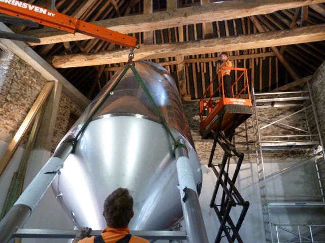 Project 2 x 22 m³ AISI 304 fermentatie