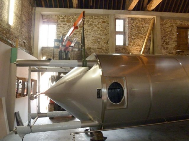 Project 2 x 22 m³ AISI 304 fermentatie