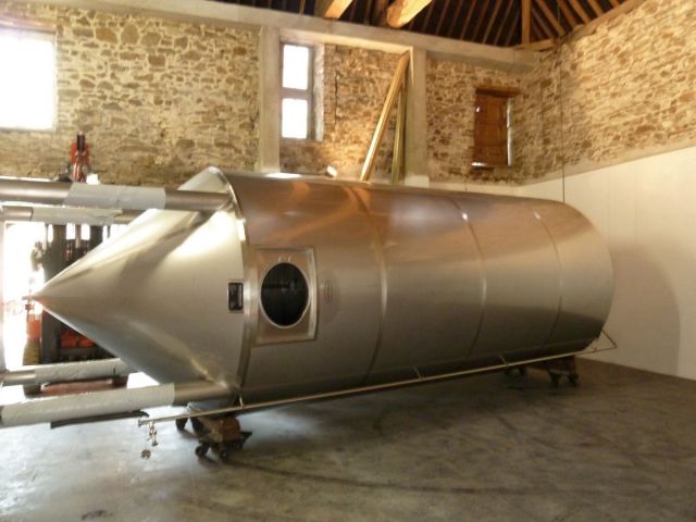 Project 2 x 22 m³ AISI 304 fermentatie