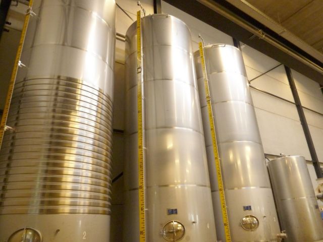 Project 2 x 35m³, 1 x 35m³, 2 x 5m³ AISI 304