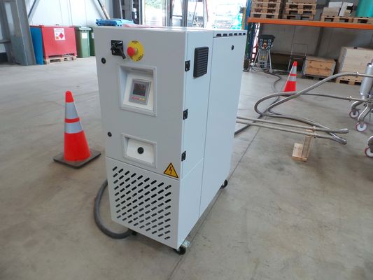 2 x 200L AISI316; Roestvrijstalen mengtanks met sturingskast; geisoleerd; warmtewisselaar; verwarmingsunit