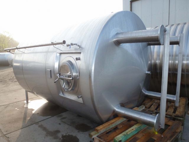 Project 2 x 12m³ AISI 304; heatexchanger, insulation; pressure