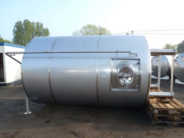 Project 2 x 12m³ AISI 304; warmtewisselaar; isolatie; druk