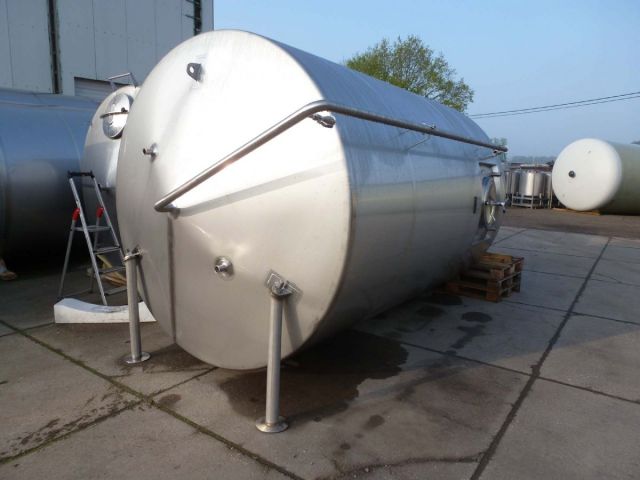 Project 2 x 12m³ AISI 304; warmtewisselaar; isolatie; druk