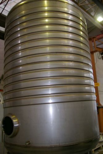 Project 2 x 12m³ AISI 304; heatexchanger, insulation; pressure