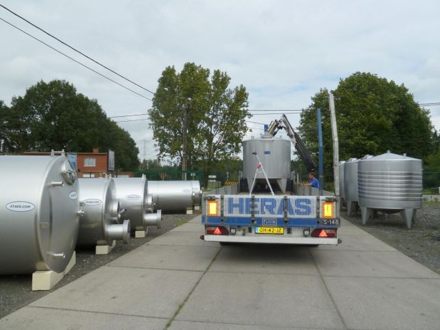 Project 3 x 5m³ AISI 304; single jacket; agitated