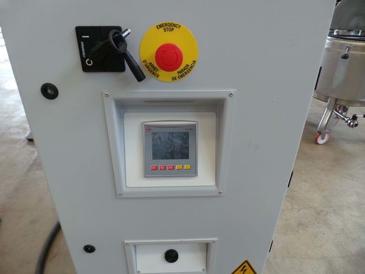 2 x 200L AISI316; Roestvrijstalen mengtanks met sturingskast; geisoleerd; warmtewisselaar; verwarmingsunit
