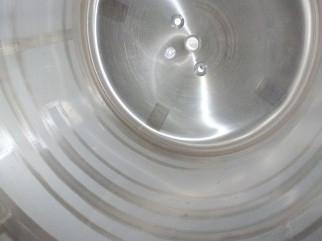 7 x 7,8 m³ AISI 304; CCT fermentatie tank; warmtewisselaar; geisoleerd; 2 bar werkdruk PED/CE