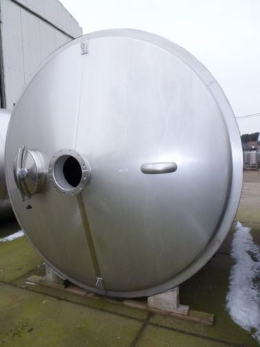 1 x 25.000L - 209 US bbl - 6604 US gal AISI 316; stainless-steel storage tank; heat-exchanger; insulated