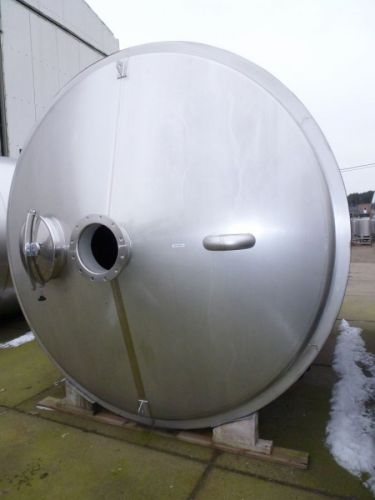 1 x 25.000L - 209 US bbl - 6604 US gal AISI 316; stainless-steel storage tank; heat-exchanger; insulated