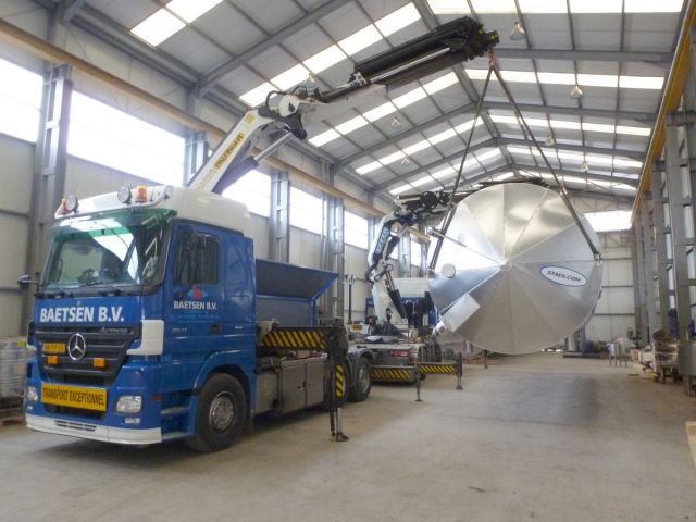 4 x 73m³ AISI316L; geisoleerd; vertikaal; sterk conisch op rok; warmtewisselaar