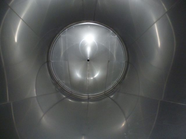 4 x 40m³ AISI304; CCT fermentatie tanks; enkelwandig; vertikaal