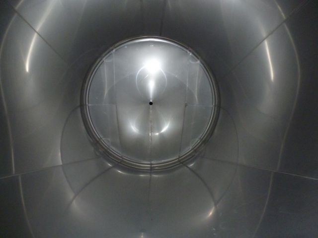 4 x 40m³ V2A; ZKG Zylinder Konische Gärtanks; einwandig; vertikal