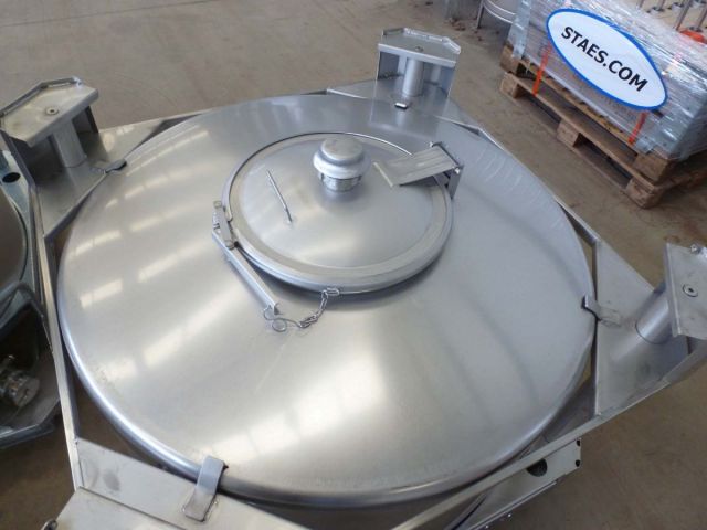 2 x 500L AISI316 & 1 x 750L AISI304  UN gekeurde rvs transportcontainers IBC