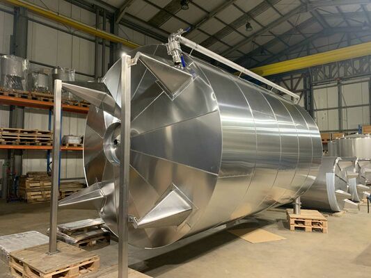 1 x Neuer vertikaler 32.700L Edelstahl AISI304 Lagertanks