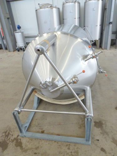 1 x 1.950L - 16 US bbl - 515 US gal  AISI304; heat-exchanger; insulation; vertical; conical