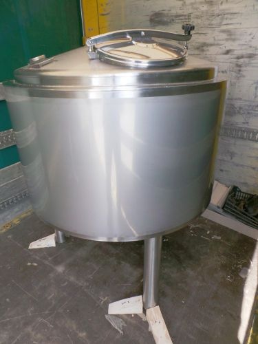 2 x 1060L AISI316; warmtewisselaar; isolatie; verticaal; conische