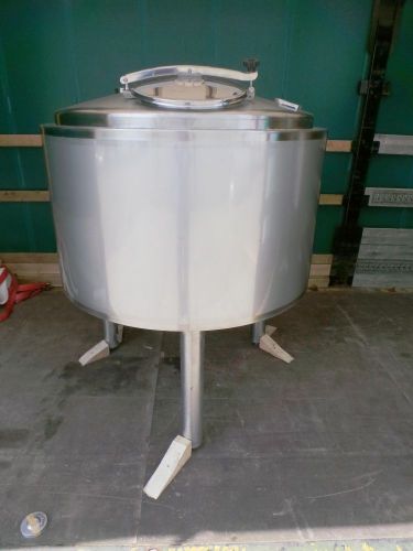 2 x 1060L AISI316; warmtewisselaar; isolatie; verticaal; conische