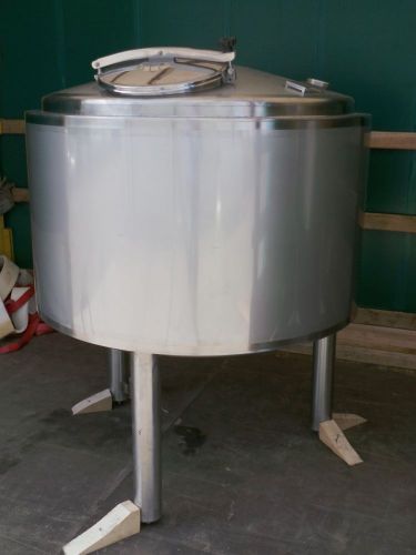2 x 1060L AISI316; warmtewisselaar; isolatie; verticaal; conische