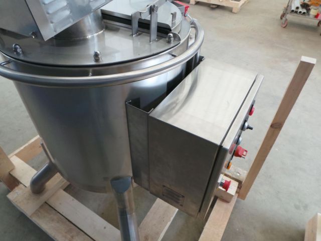 1 x 160L & 1 x 250L AISI 316; enkelwandig roestvrijstale mengtanks