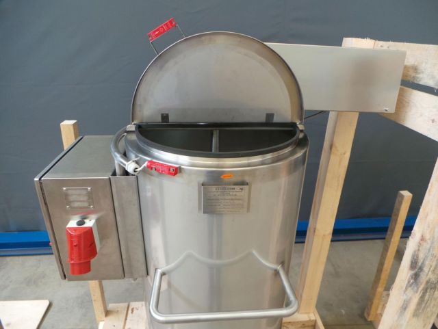 1 x 160L & 1 x 250L AISI 316; enkelwandig roestvrijstale mengtanks